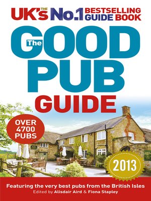 cover image of The Good Pub Guide 2013